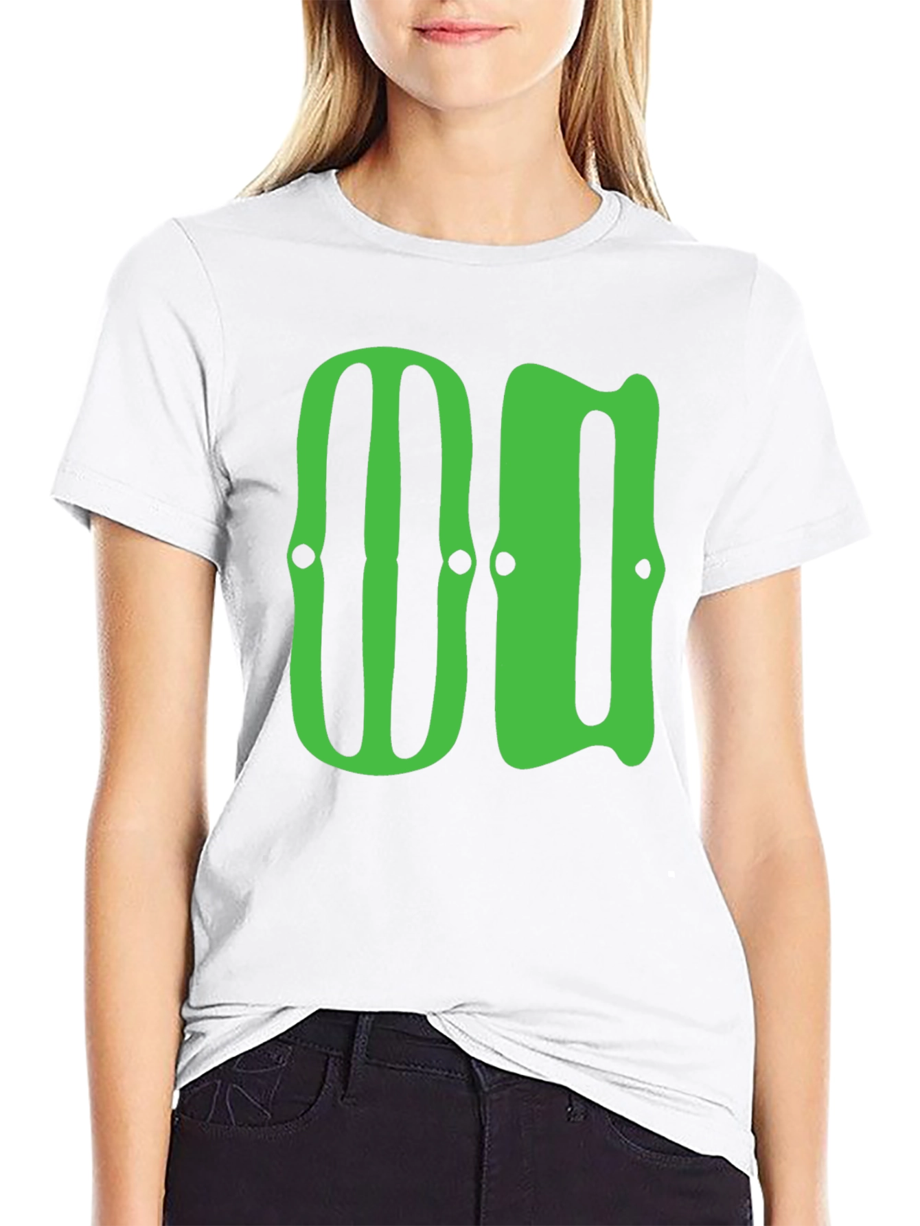 Green 00 Graphic T-Shirt