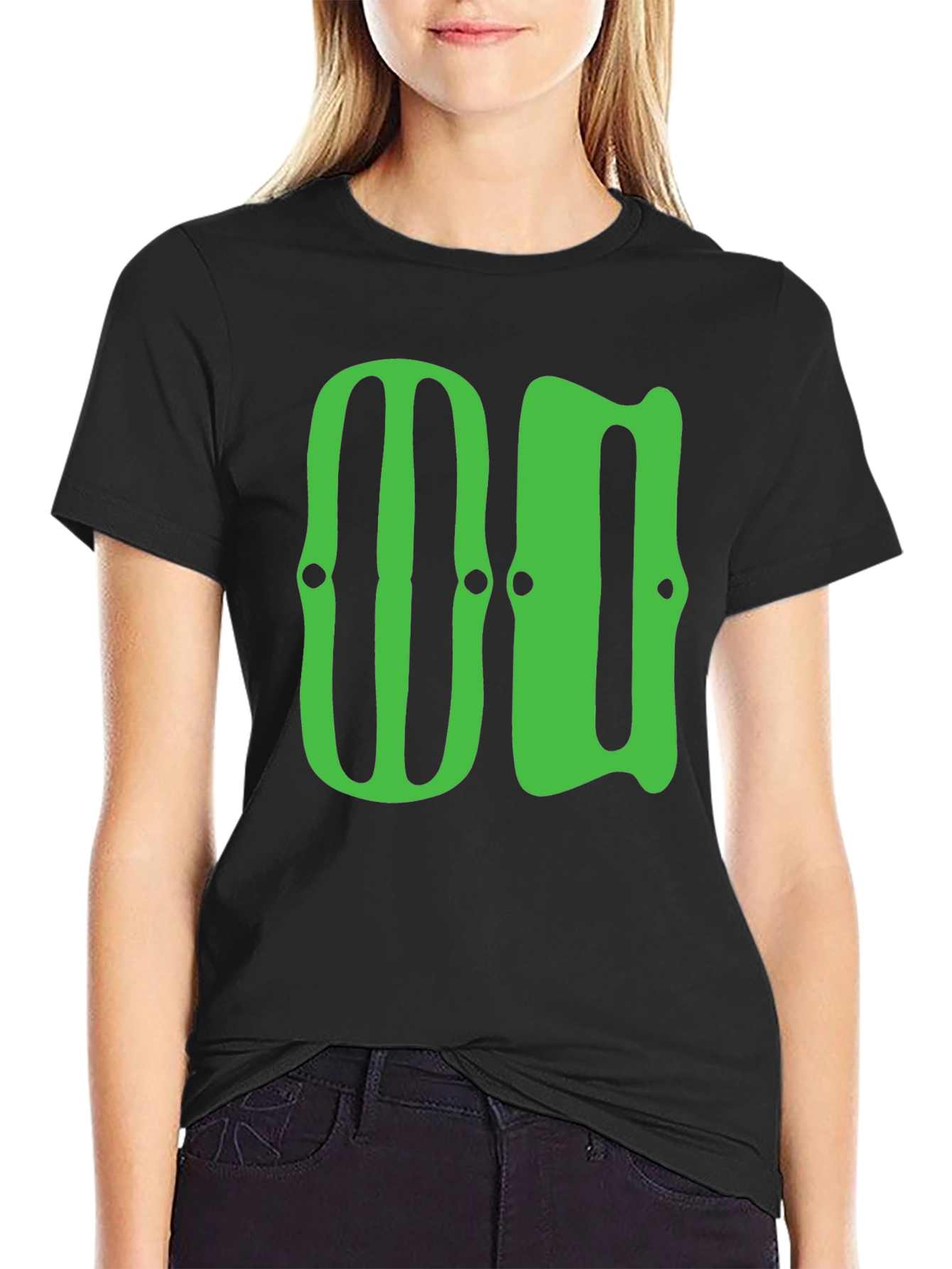 Green 00 Graphic T-Shirt