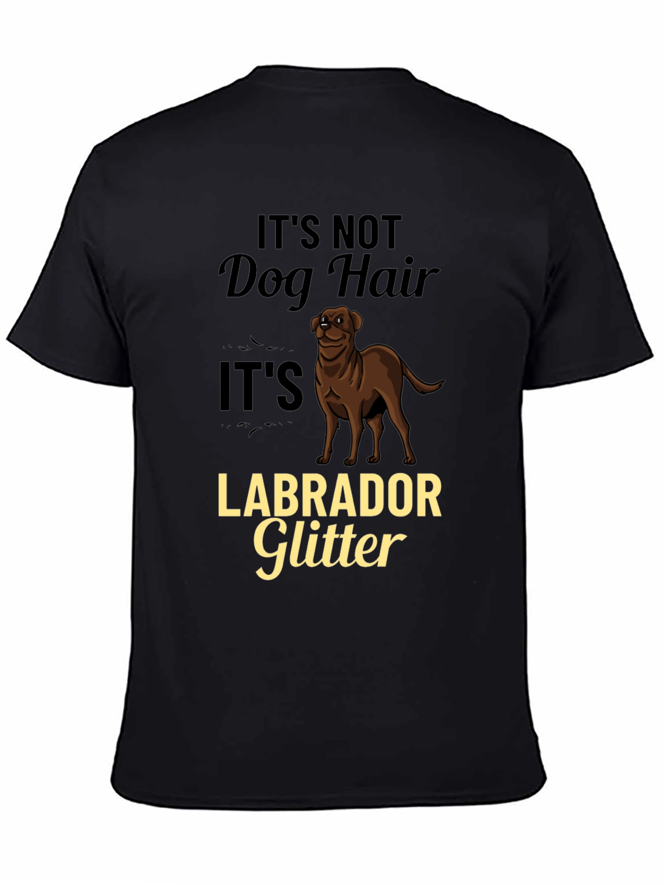 Labrador Glitter Dog Lover T-Shirt