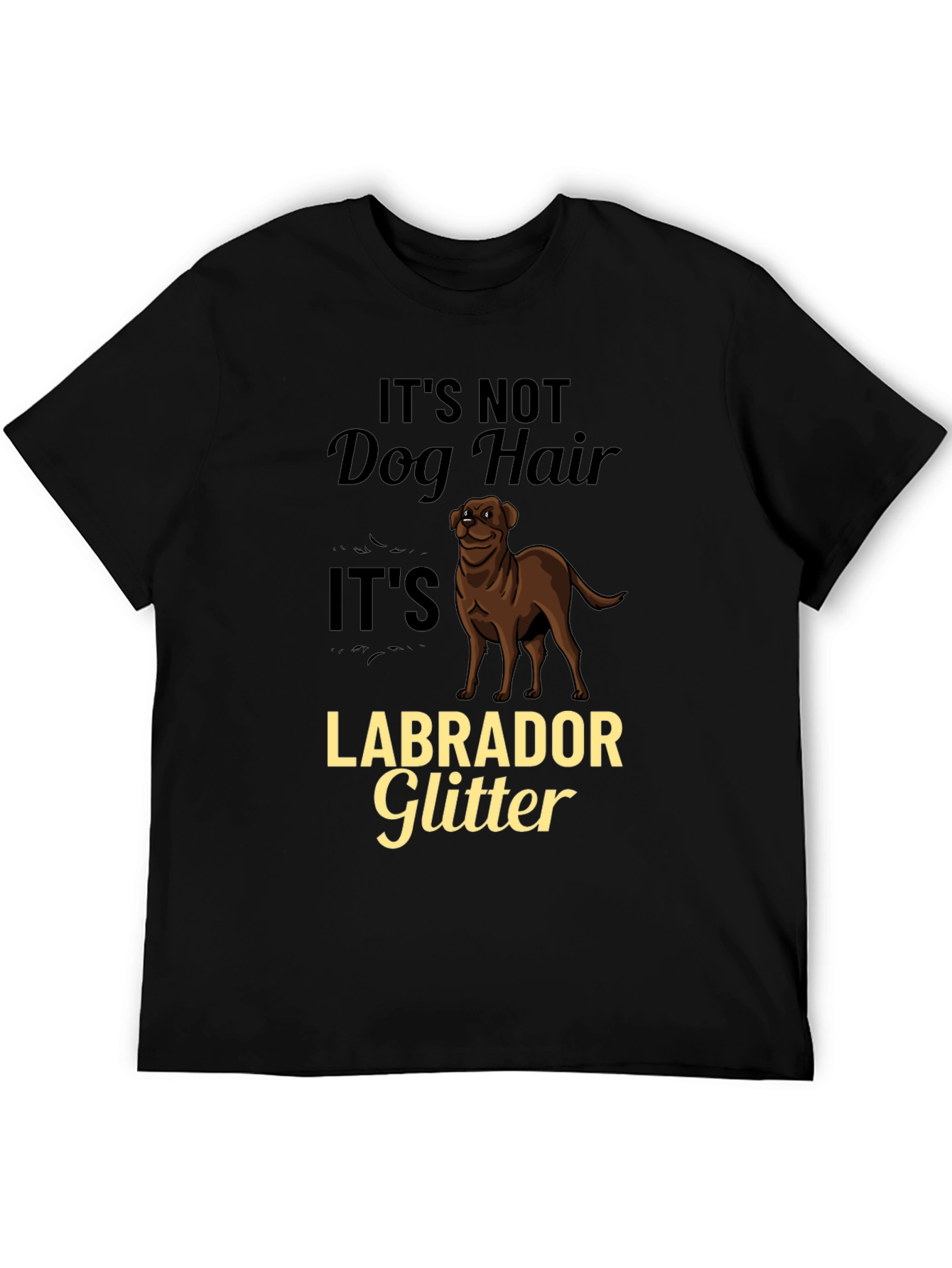 Labrador Glitter Dog Lover T-Shirt