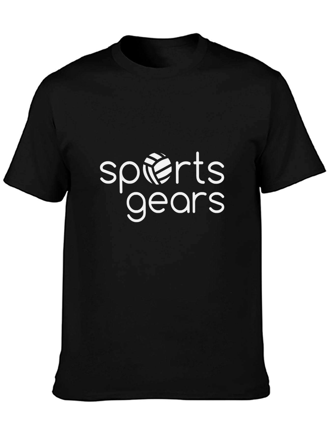 Sports Gears T-Shirt - Black