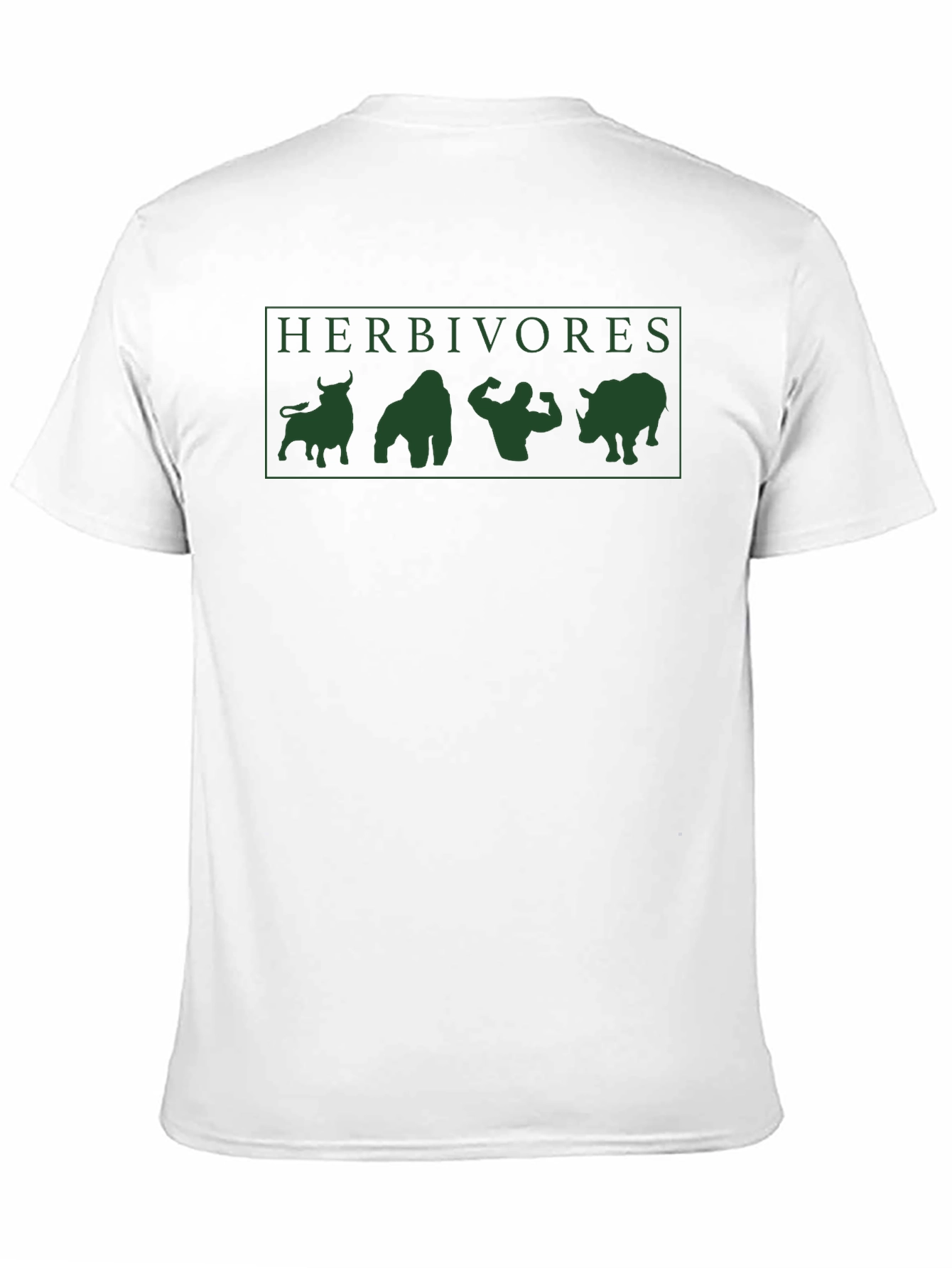 Herbivore Power: Black Graphic Tee
