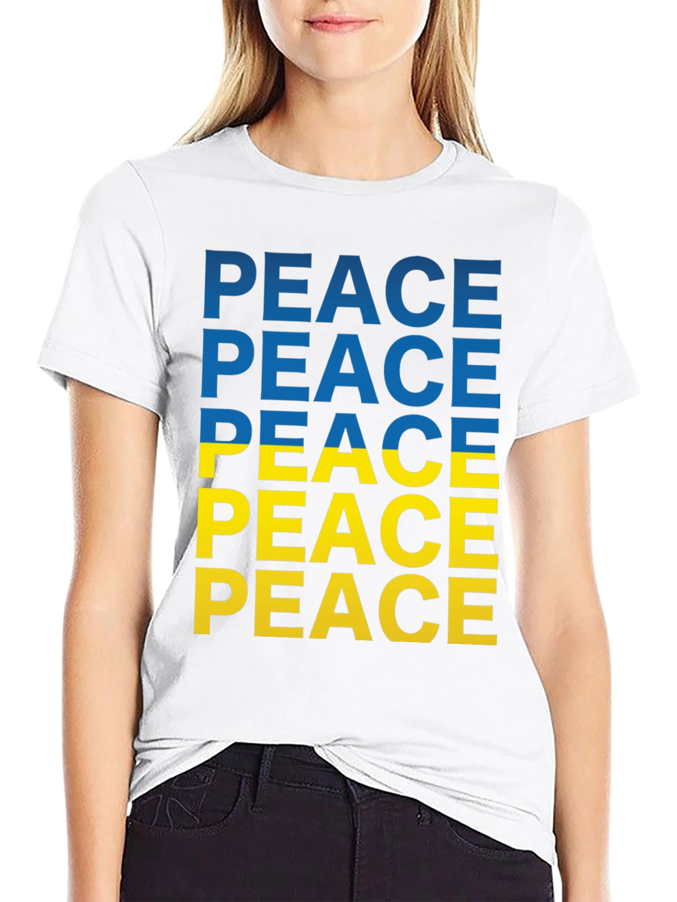 Ukraine Peace T-Shirt - Stand for Peace