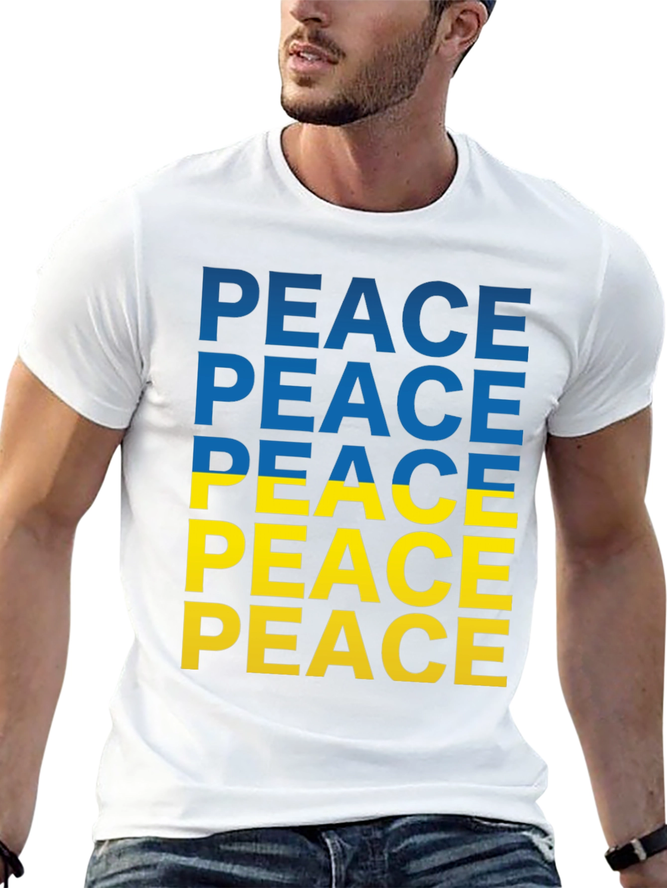 Ukraine Peace T-Shirt - Stand for Peace