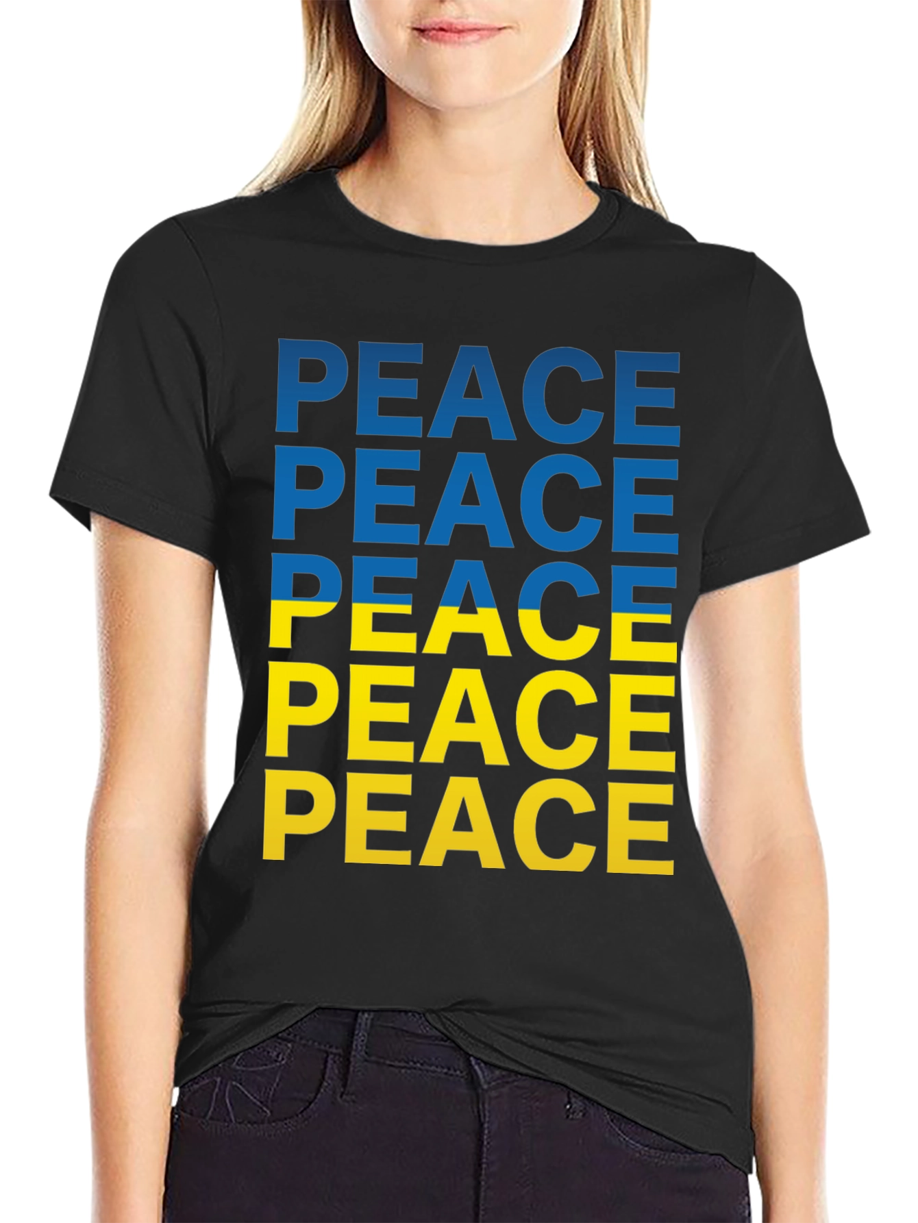 Ukraine Peace T-Shirt - Stand for Peace