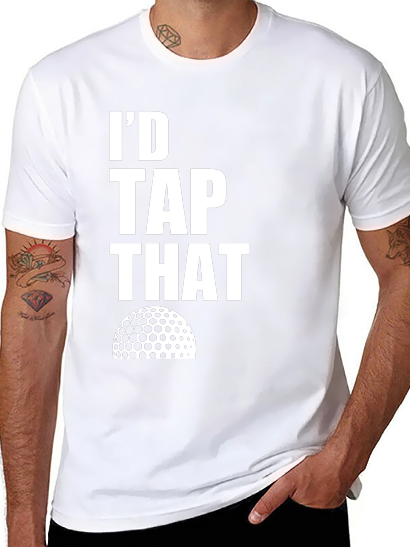 Id Tap That Golf T-Shirt - Funny Golfer Tee