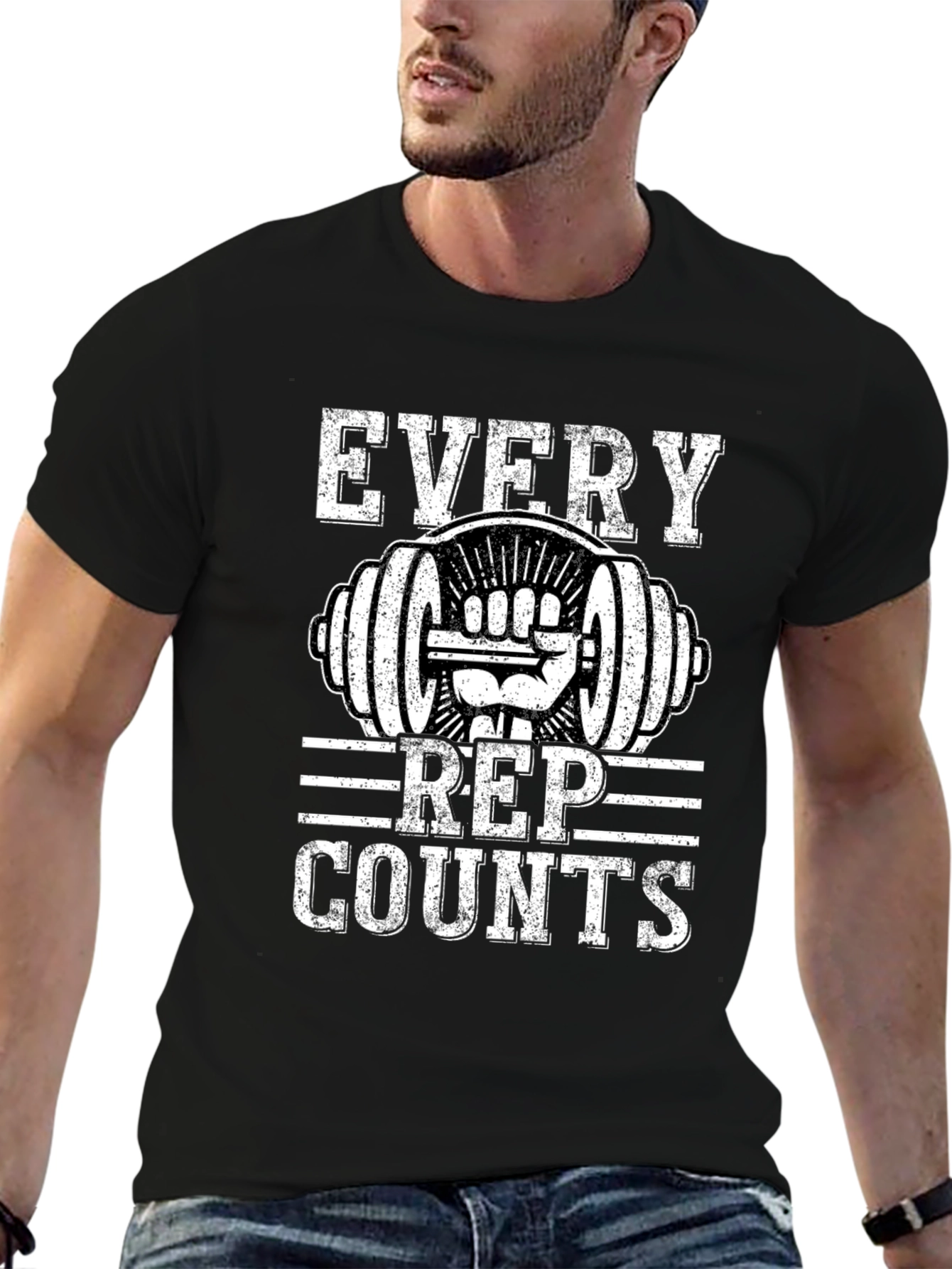 Every Rep Counts - Workout T-Shirt