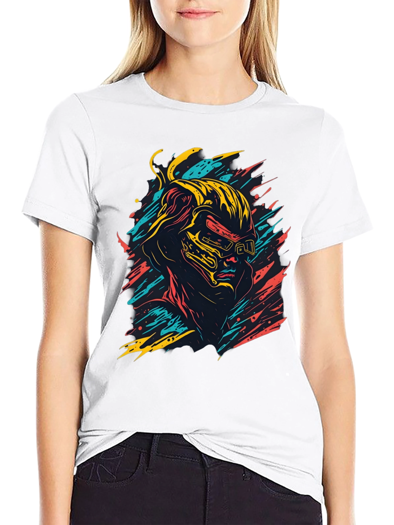 Cyberpunk Graphic Tee - Cool Retro Gamer Style Shirt
