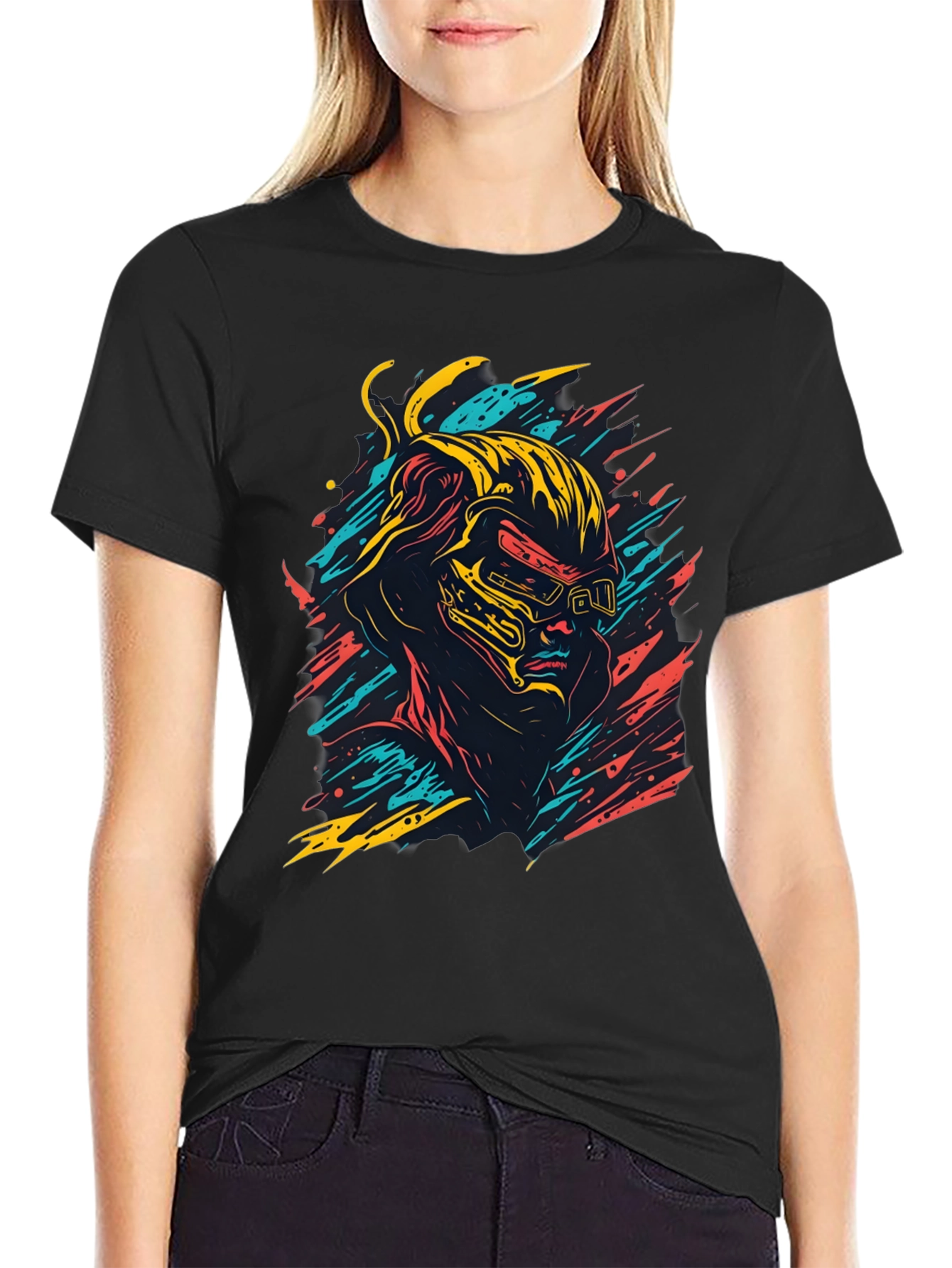 Cyberpunk Graphic Tee - Cool Retro Gamer Style Shirt
