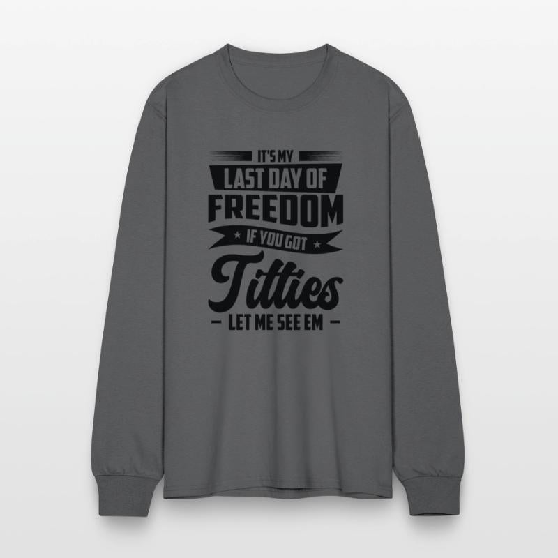 Bachelor Drinking Freedom Titties Bachelor Party