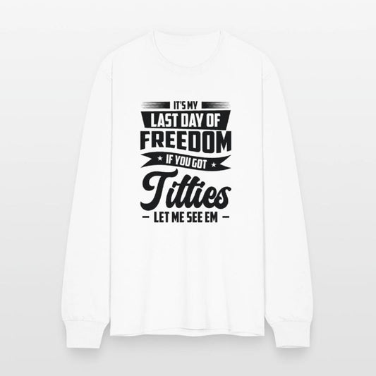 Bachelor Drinking Freedom Titties Bachelor Party