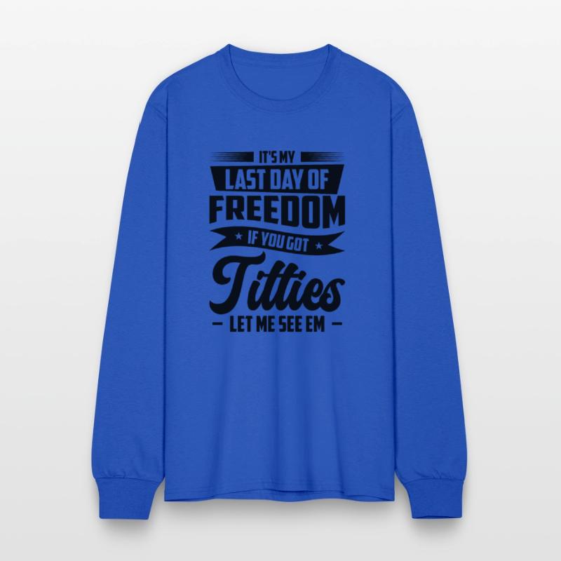 Bachelor Drinking Freedom Titties Bachelor Party