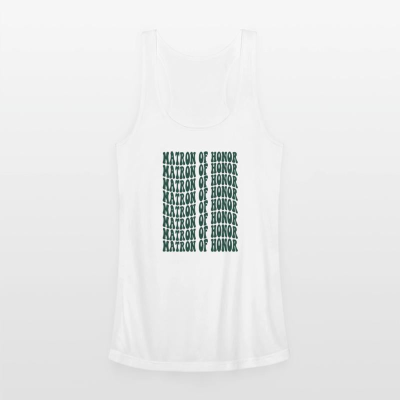 Bachelorette Party Matron of Honor Green Design