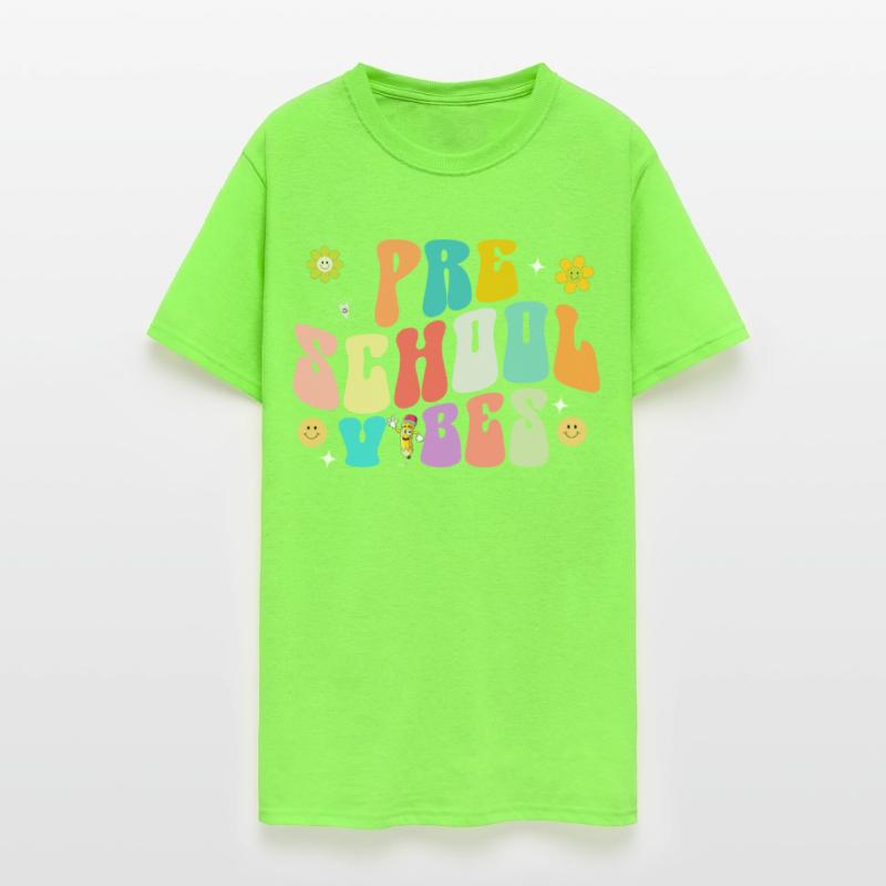 Back To School Vibes Retro Teacher Student