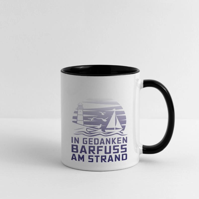 Baltic Sea Coast Barefoot On The Beach