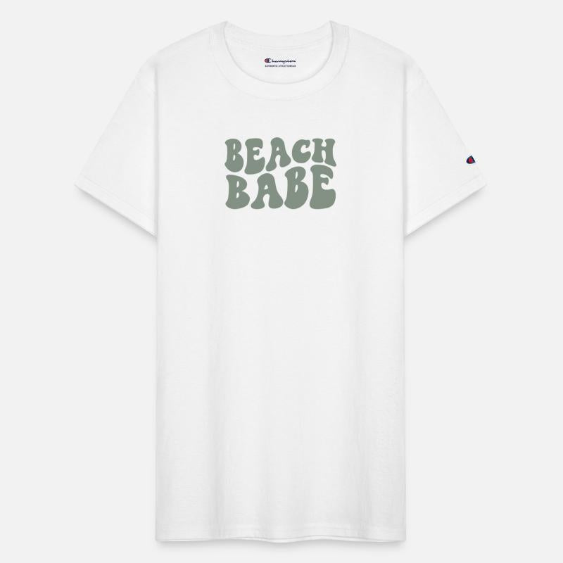 Beach Babe Sage Green Beach Theme Bachelorette