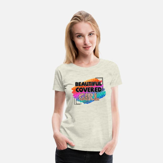 beautifull covered girl, Psalm 91:4