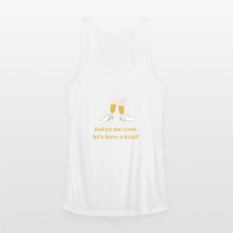 Before the vows let s have a toast Sparkling wine