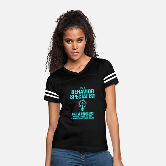 Behavior Specialist T Shirt - I Solve Problems Gif