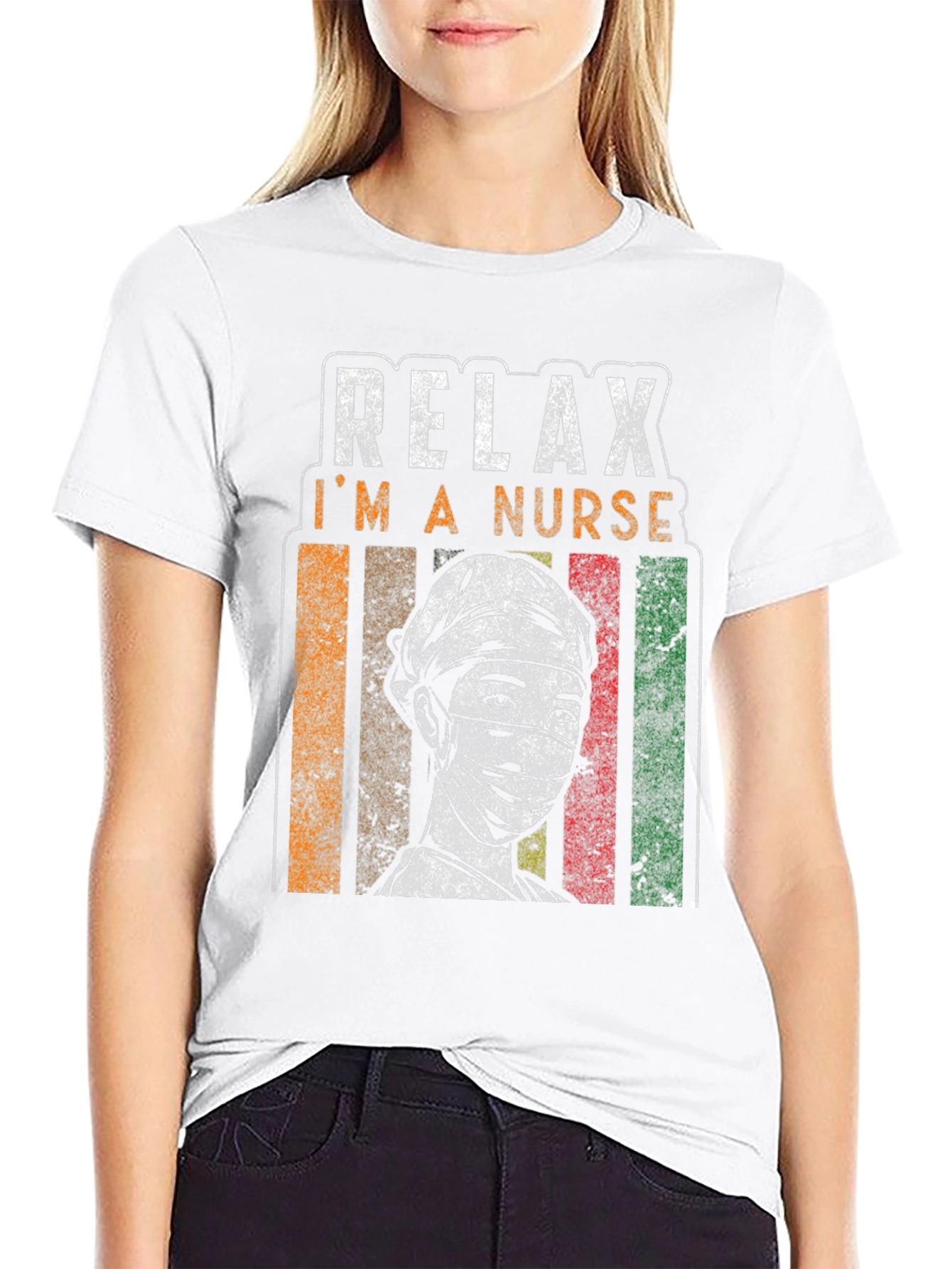 Relax Im A Nurse Graphic Tee