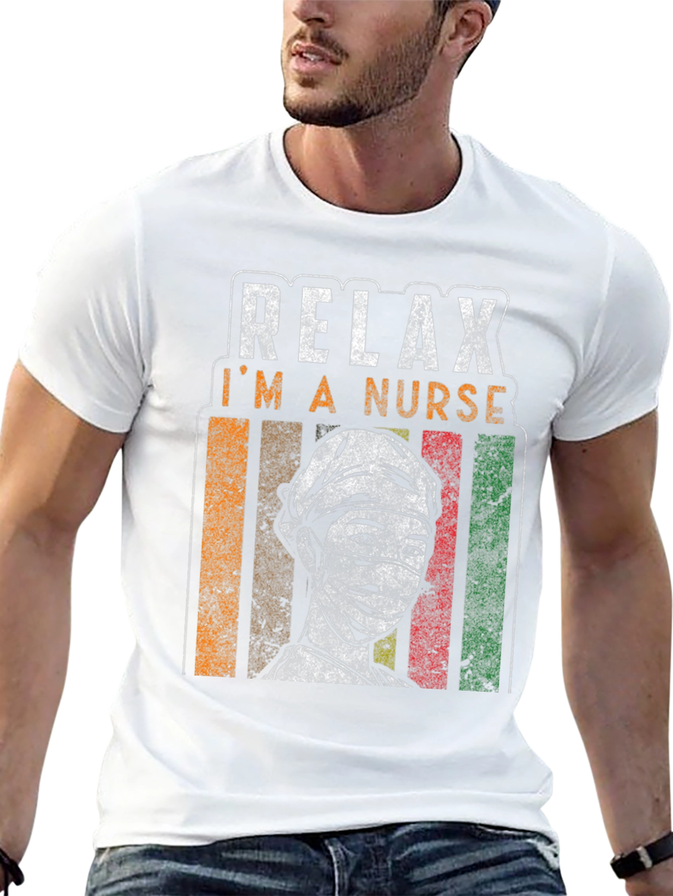 Relax Im A Nurse Graphic Tee