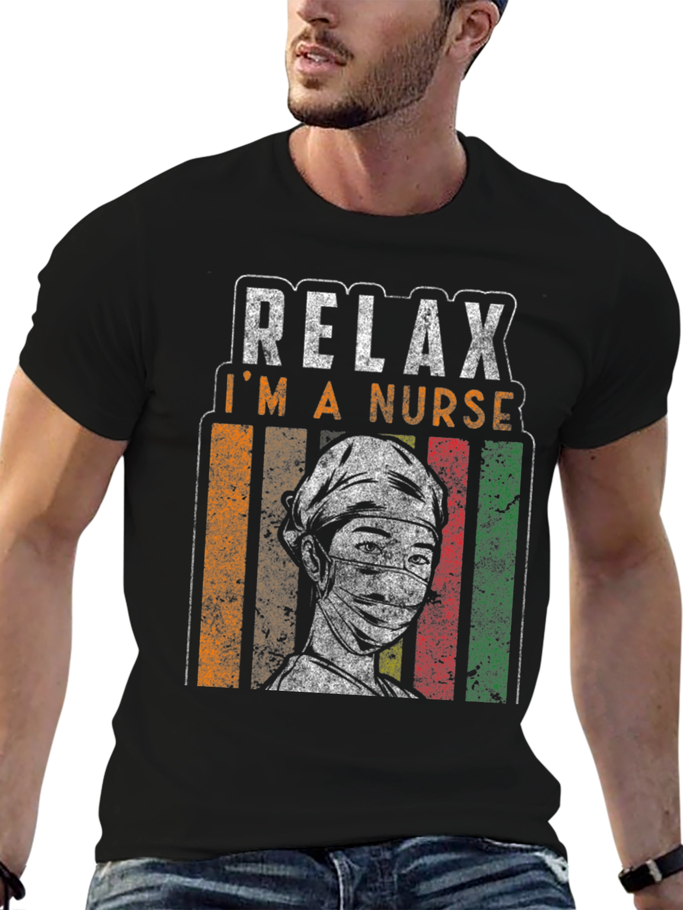 Relax Im A Nurse Graphic Tee