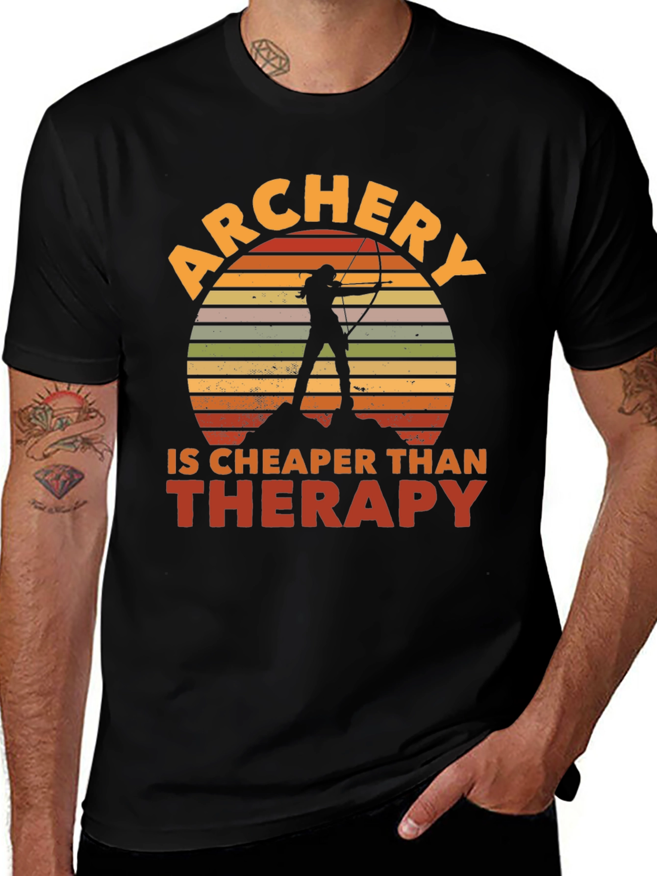 Archery Therapy Graphic Tee