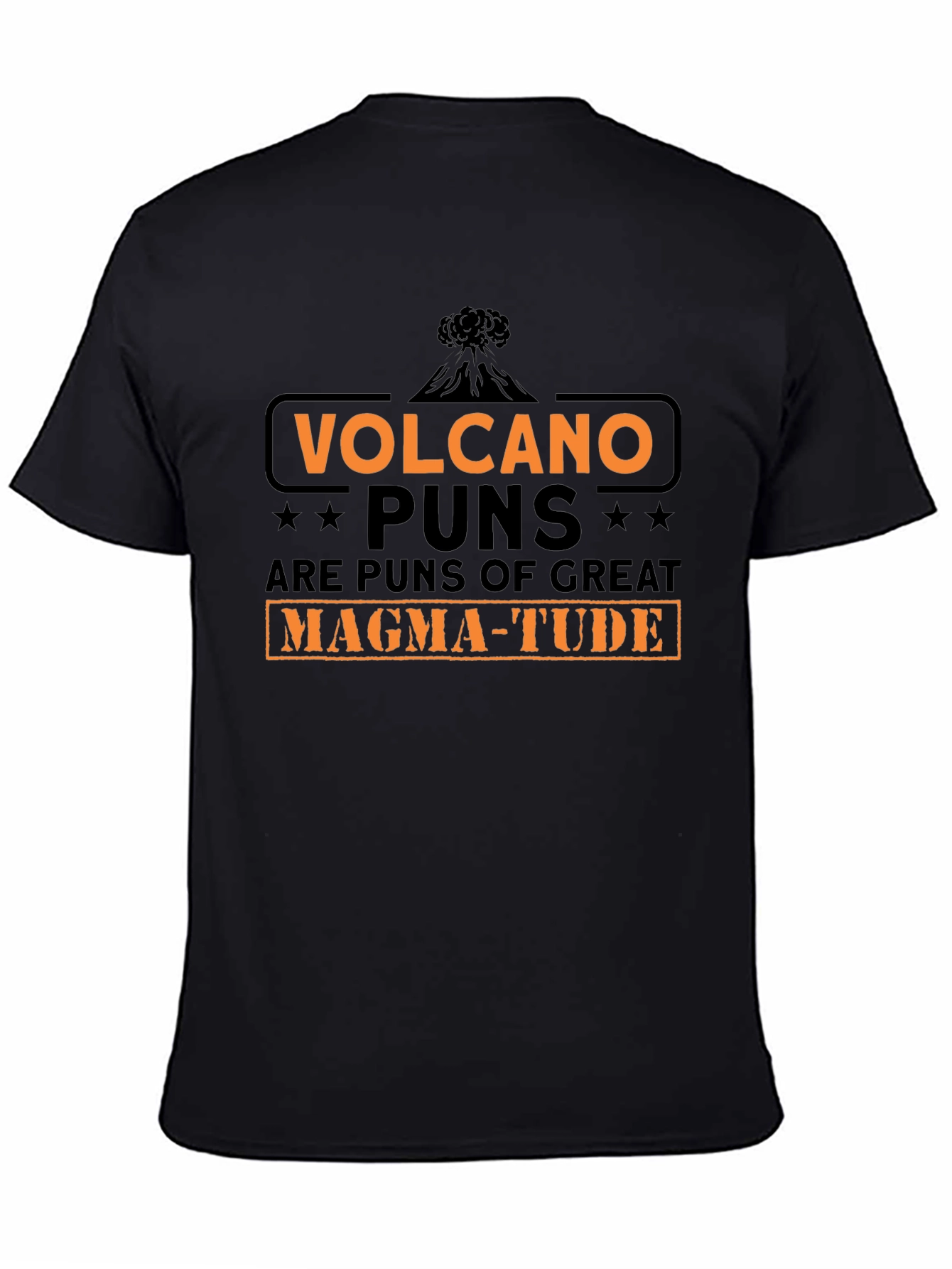 Volcano Puns Magma-tude Graphic T-Shirt