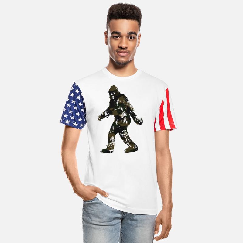 Bigfoot Silhouette Camouflaged