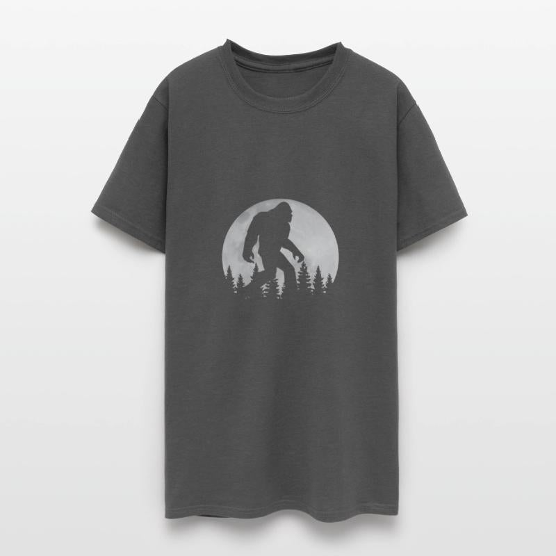 Bigfoot Silhouette Moon Hide And Seek Champion