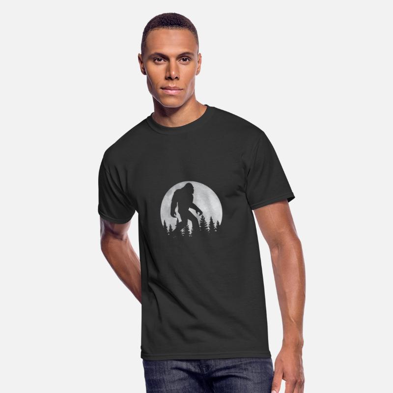 Bigfoot Silhouette Moon Hide And Seek Champion