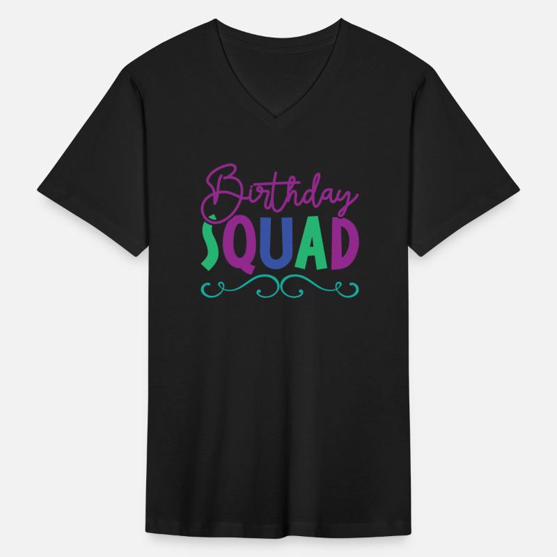 Birthday squad, Birthday Gift, Birthday Design