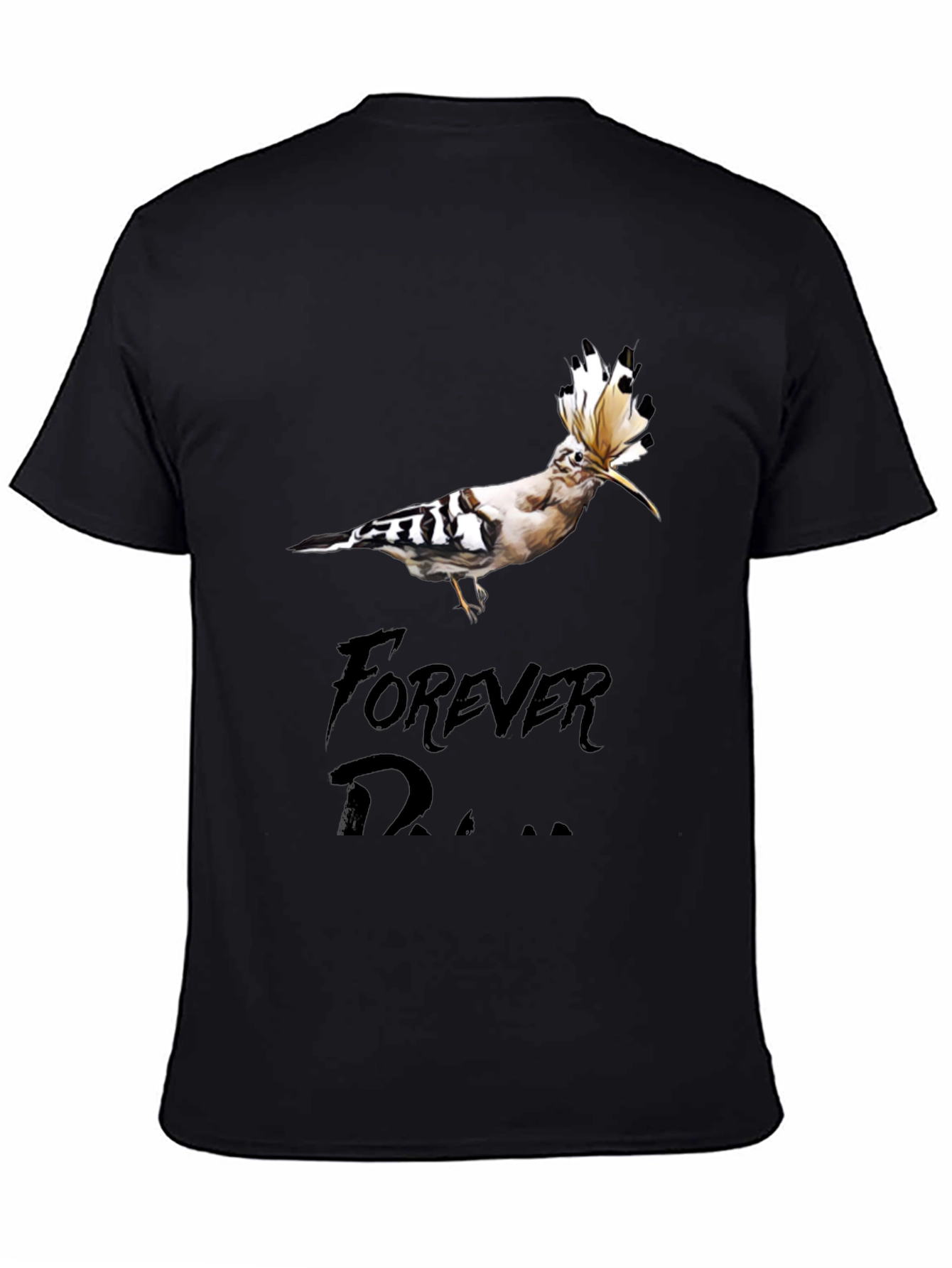 Unique Bird Graphic Tee - Forever Dreamer