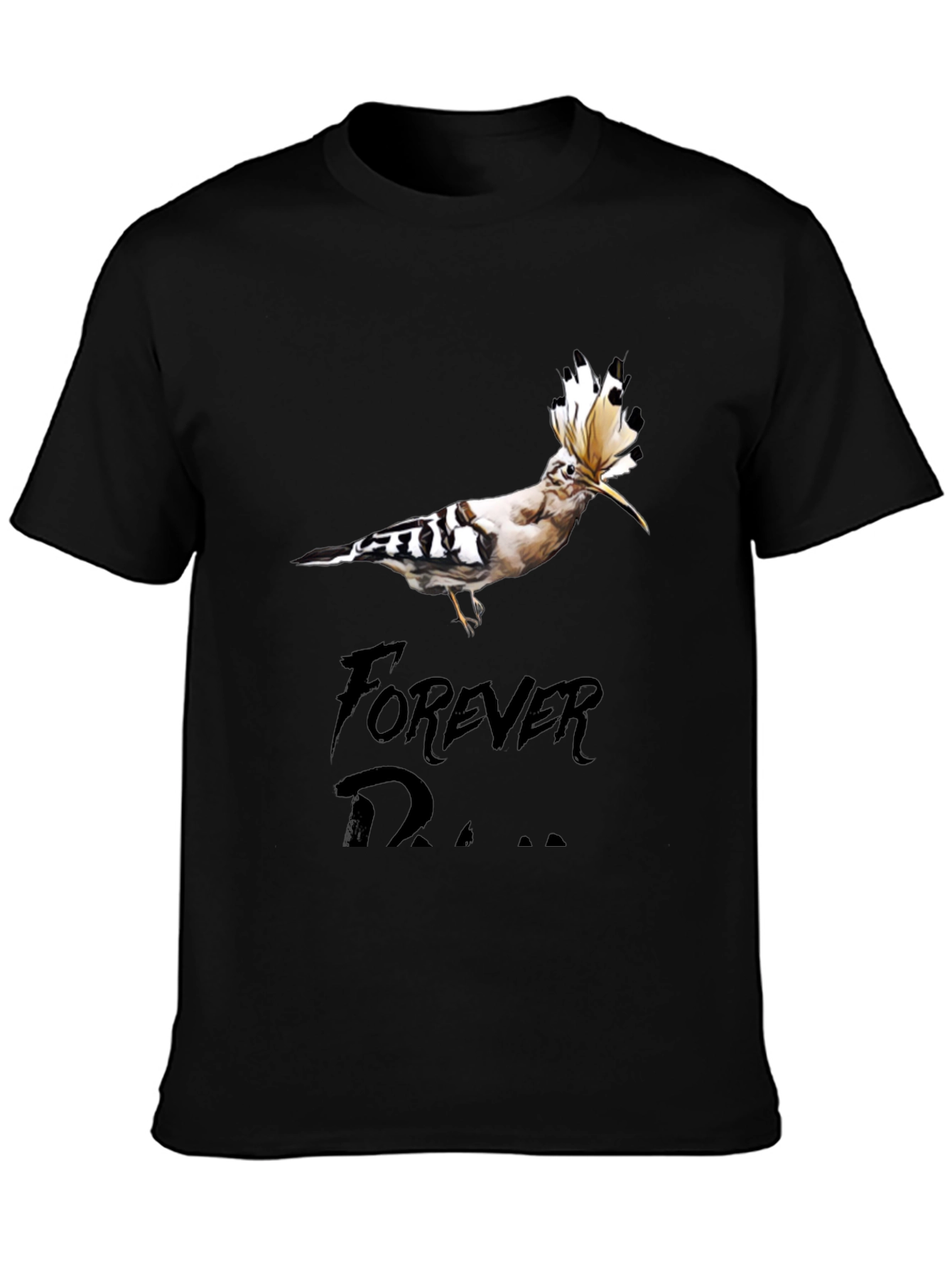 Unique Bird Graphic Tee - Forever Dreamer