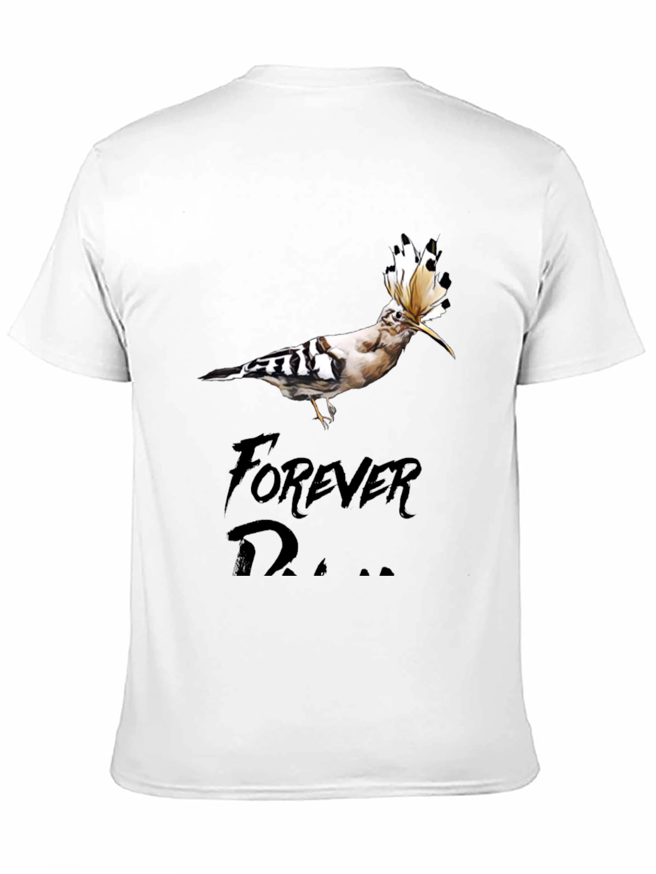 Unique Bird Graphic Tee - Forever Dreamer