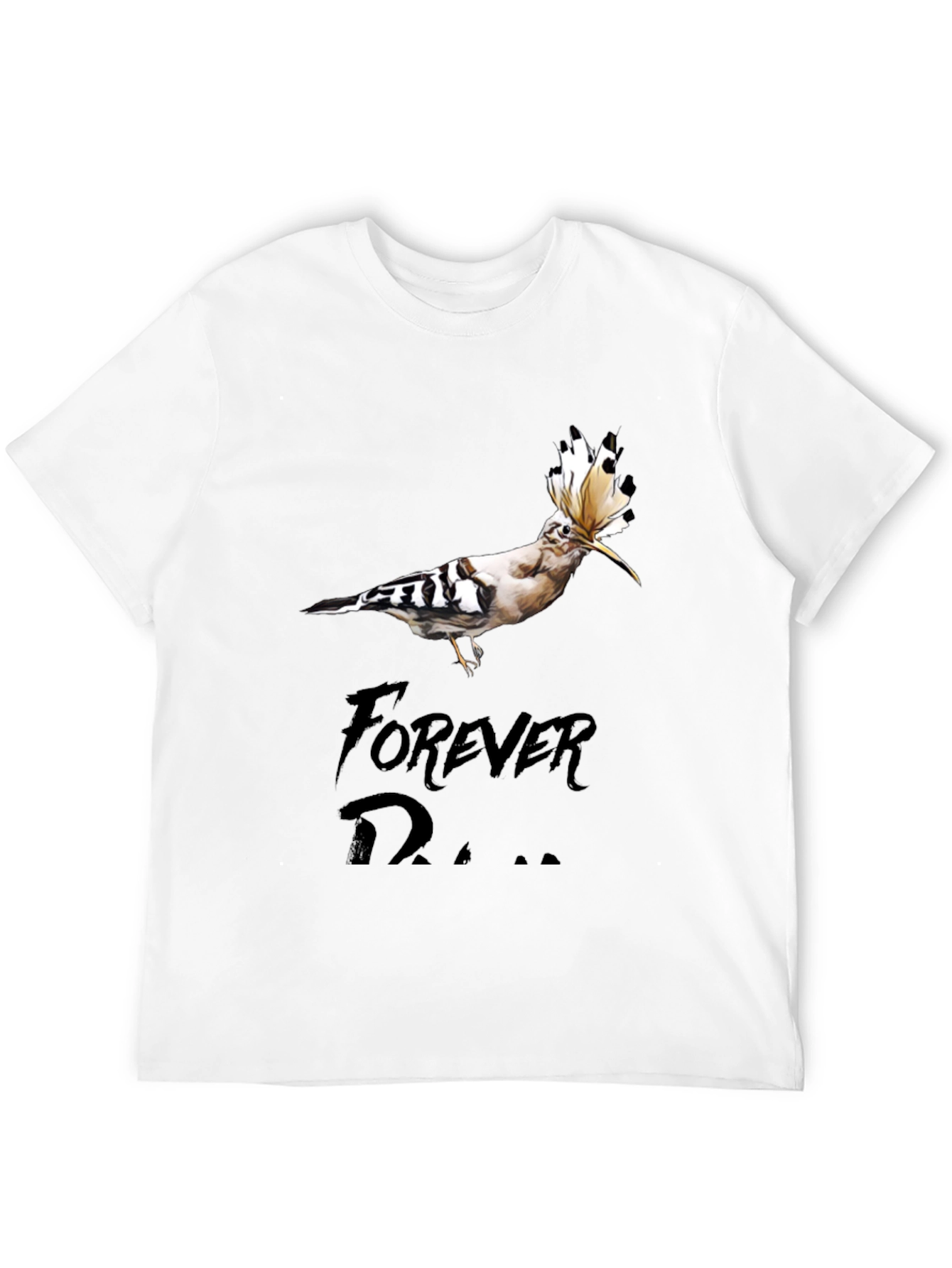 Unique Bird Graphic Tee - Forever Dreamer