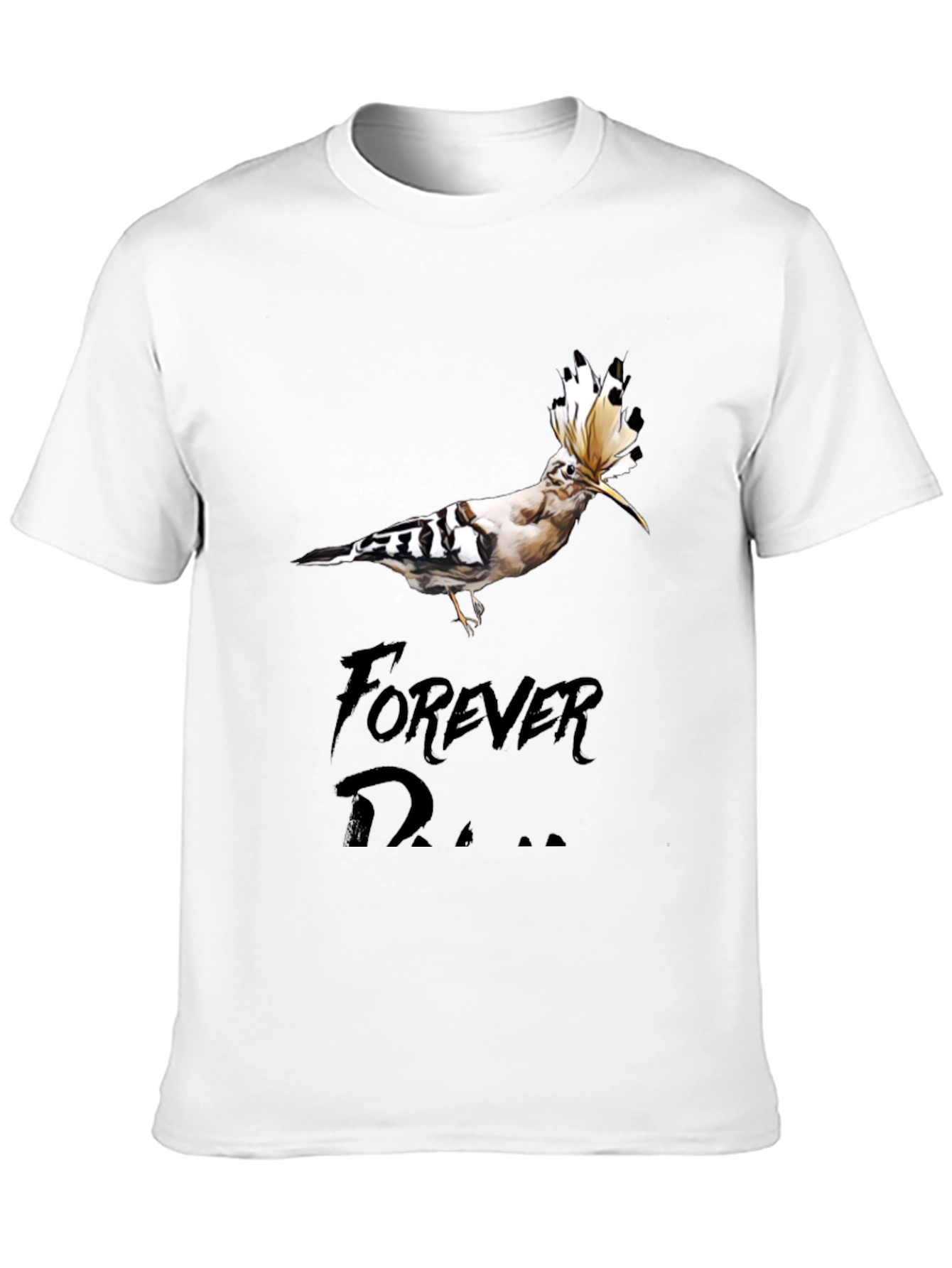 Unique Bird Graphic Tee - Forever Dreamer