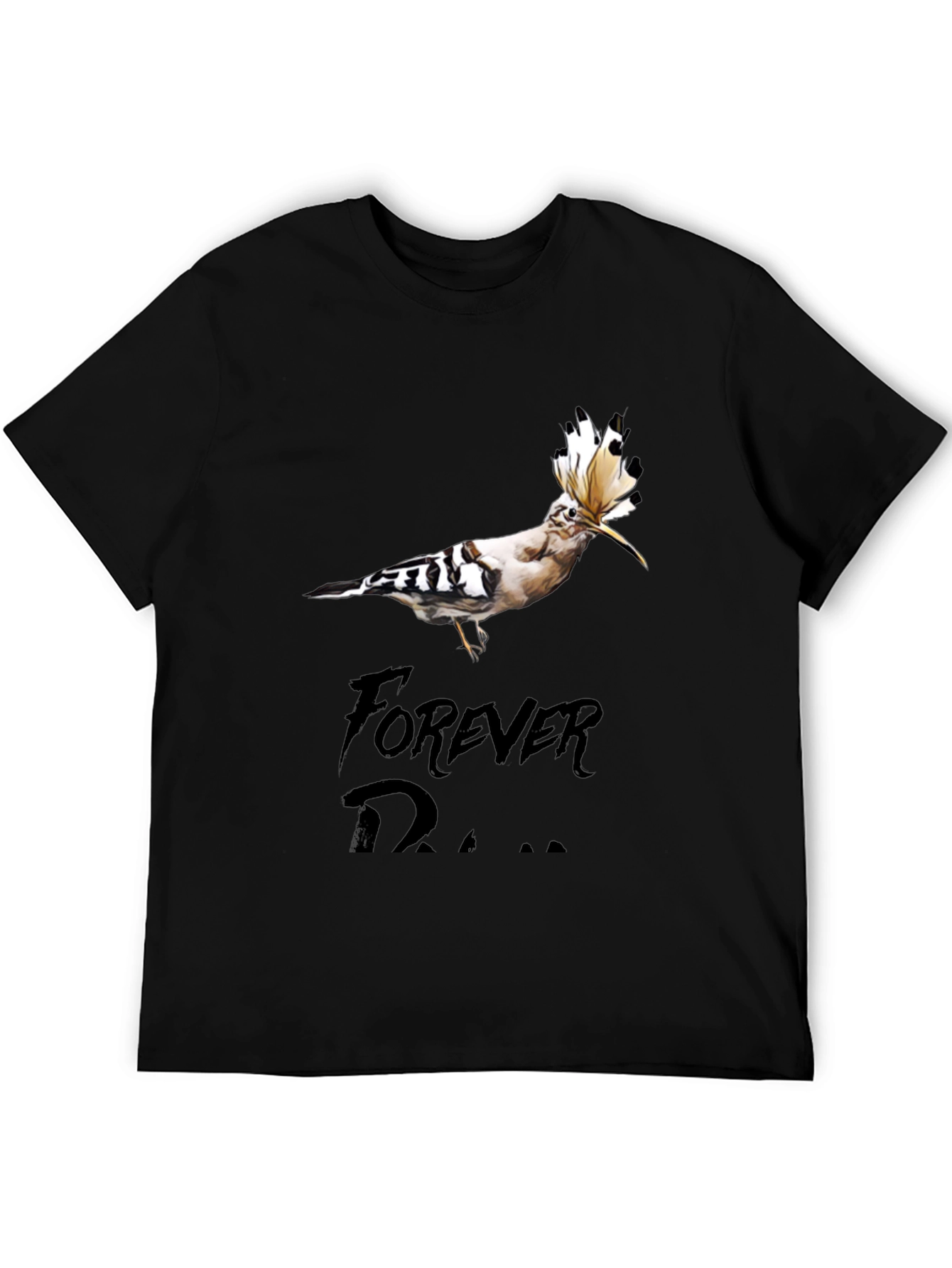 Unique Bird Graphic Tee - Forever Dreamer