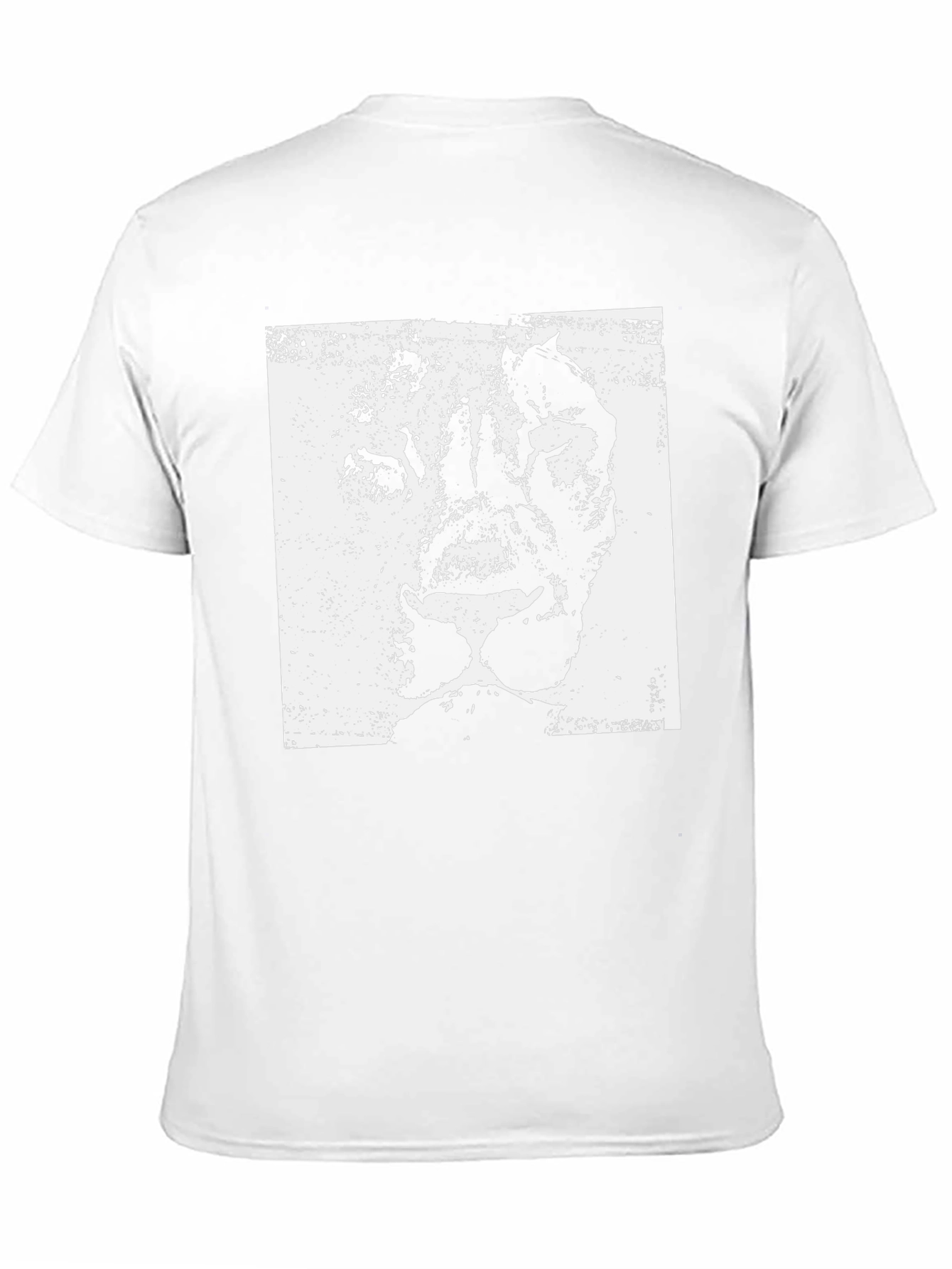 Lion Graphic Print Black T-Shirt