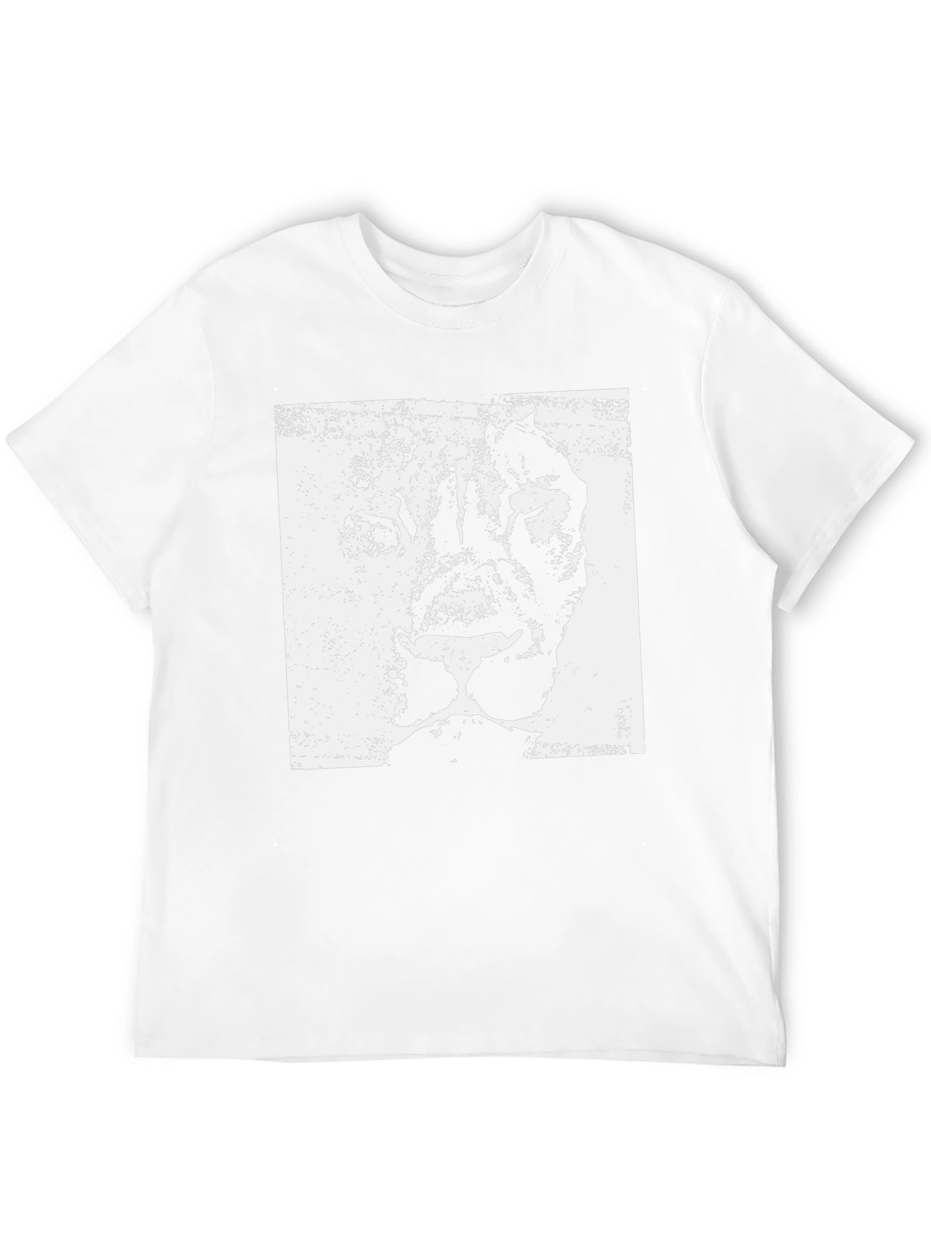 Lion Graphic Print Black T-Shirt