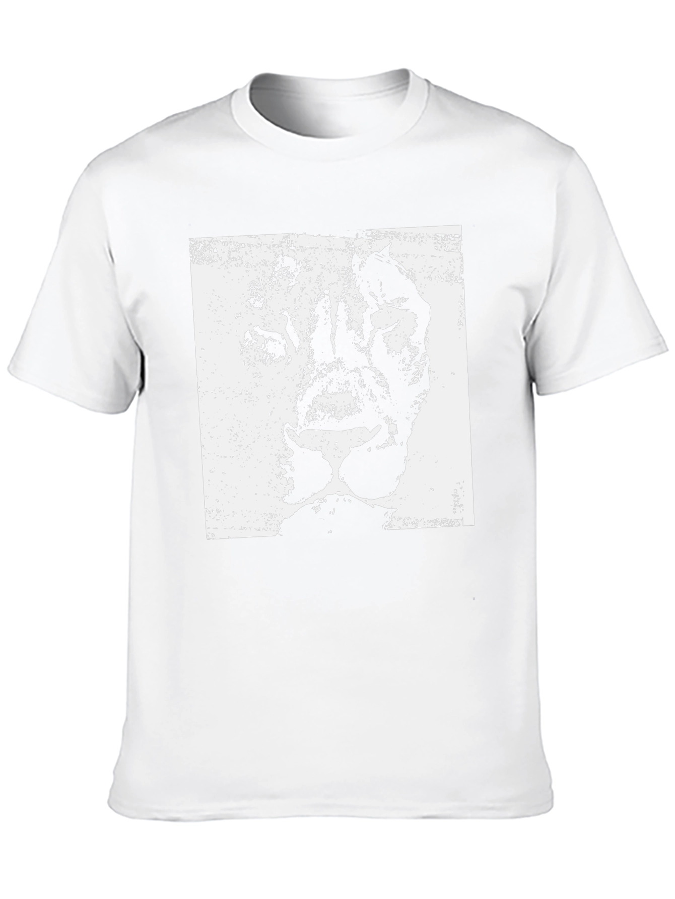 Lion Graphic Print Black T-Shirt