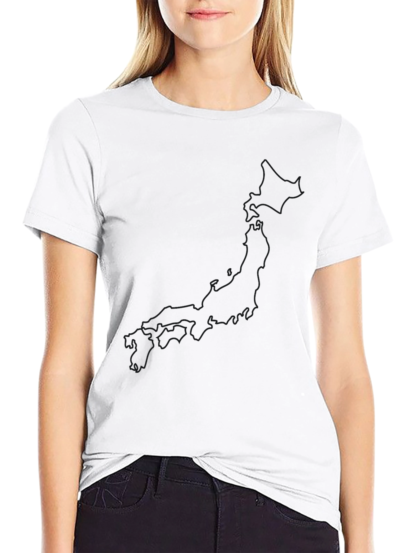 Mens Classic Black Crew Neck T-Shirt