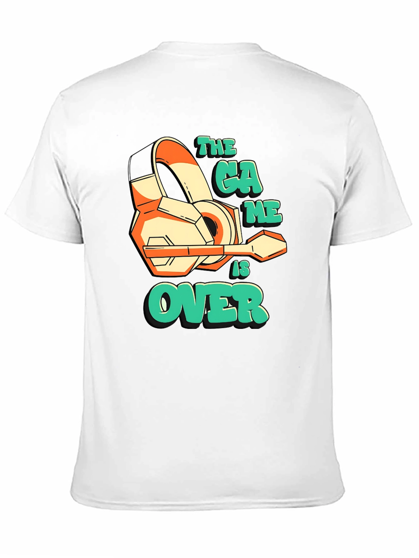 The Game is Over Black Graphic Tee