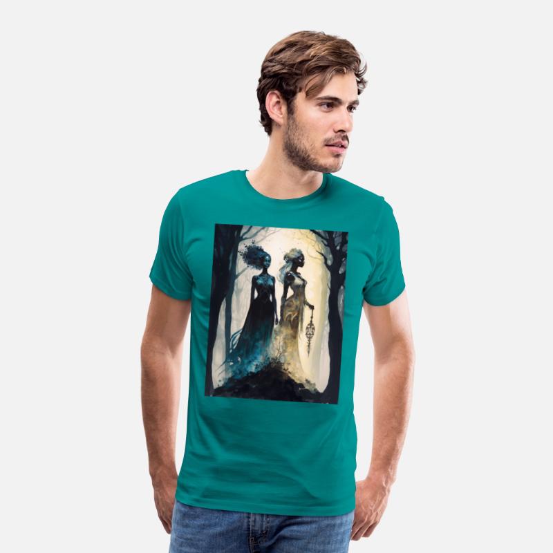 Black Nature Goddess - African American, Woodland