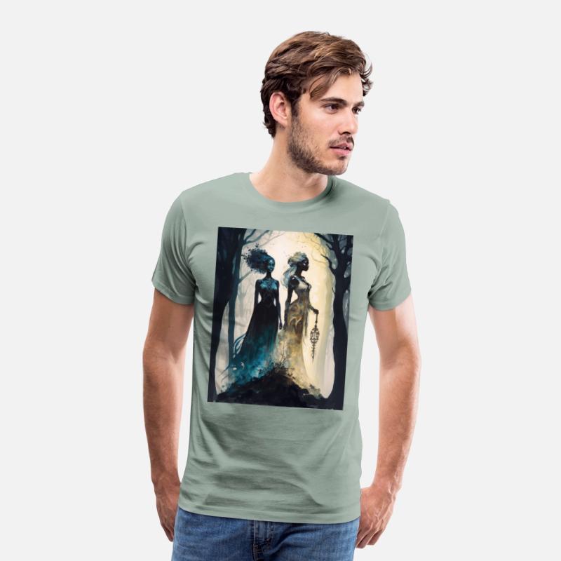 Black Nature Goddess - African American, Woodland