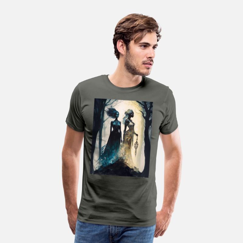 Black Nature Goddess - African American, Woodland