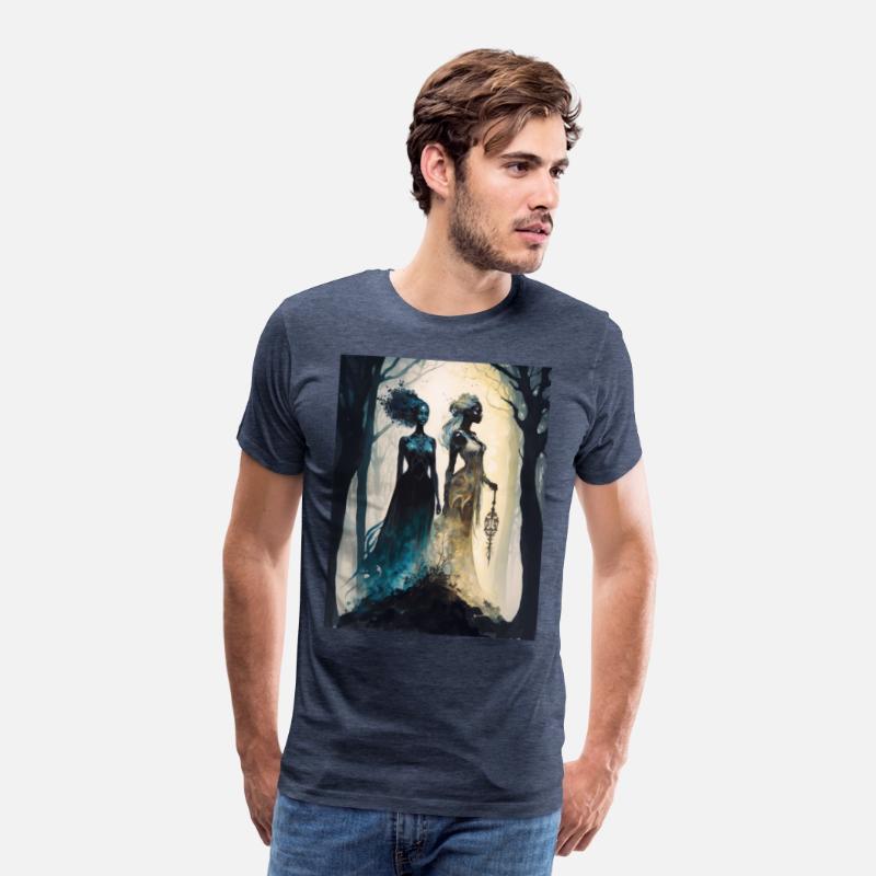 Black Nature Goddess - African American, Woodland