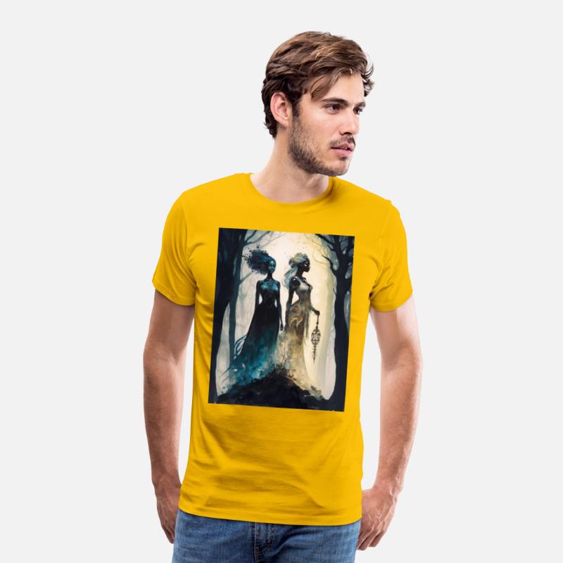 Black Nature Goddess - African American, Woodland