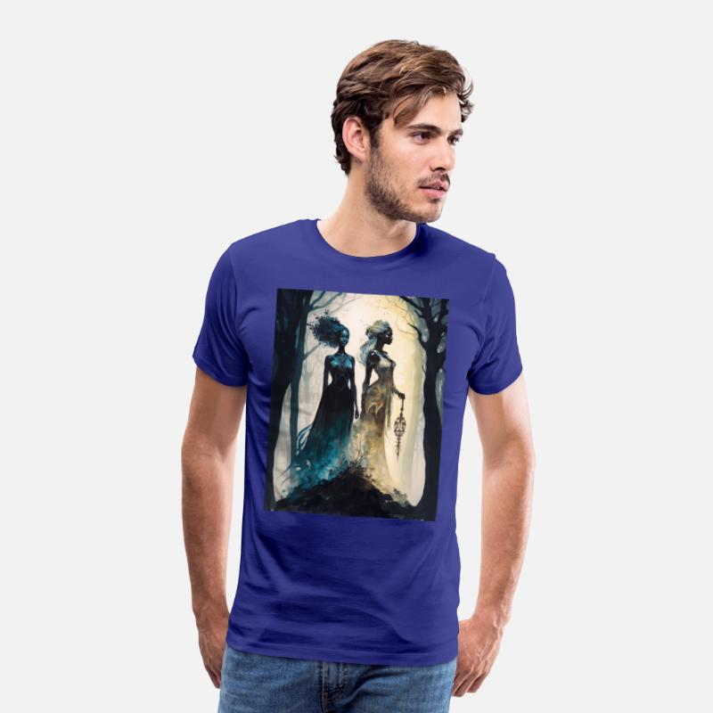 Black Nature Goddess - African American, Woodland