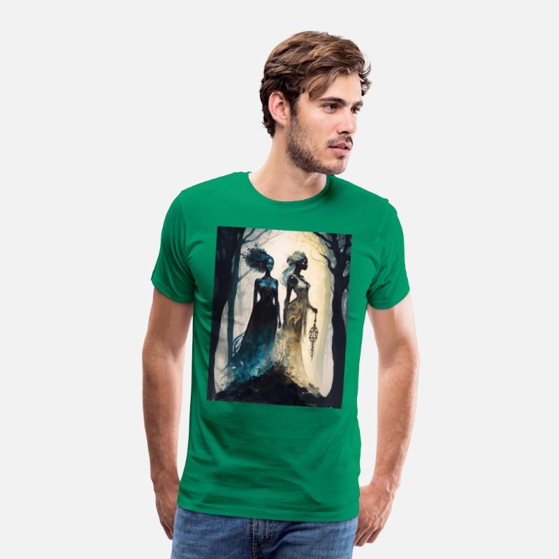 Black Nature Goddess - African American, Woodland